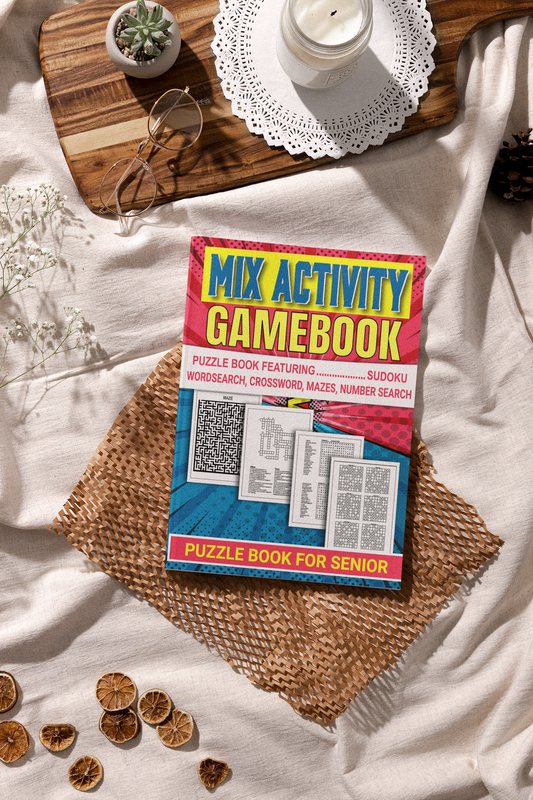 Variety Activity Book for Adults and Seniors