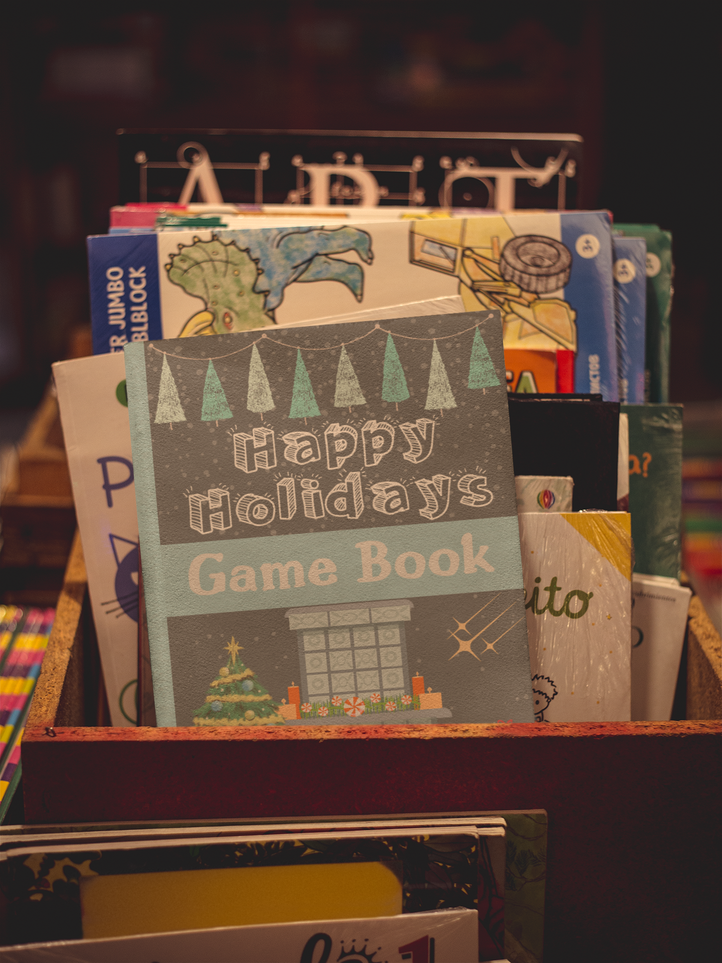 Happy Holidays Game Book