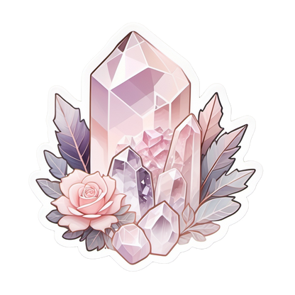 Soothing Quartz Mind Therapy Sticker