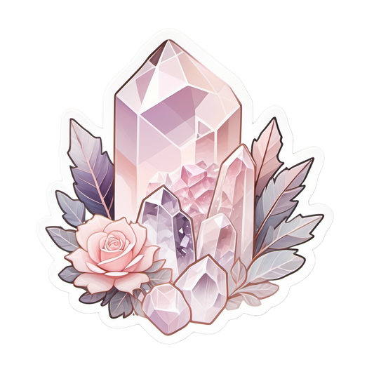 Soothing Quartz Mind Therapy Sticker