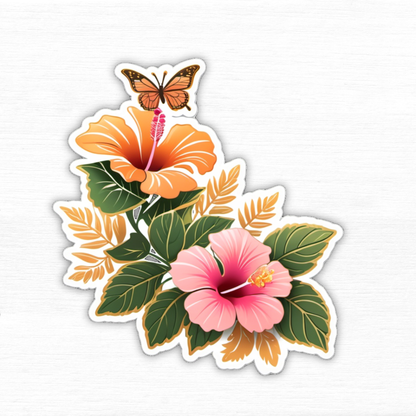 Bloom Vibes Botanical Terrace Sticker
