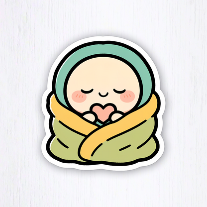 Mental Health Matters – Kawaii Wellness Vinyl Sticker