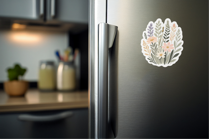 Botanical Meadow Bloom Vinyl Sticker