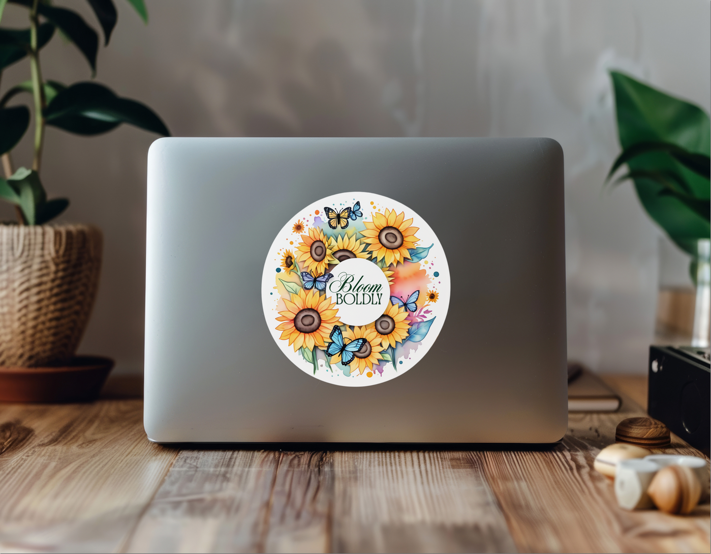 Blooming Brilliance Motivational Sticker