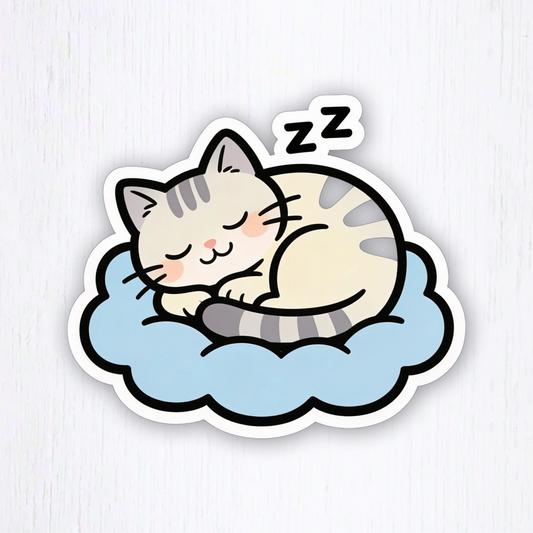 Rest Is Productive – Kawaii Wellness Vinyl Sticker