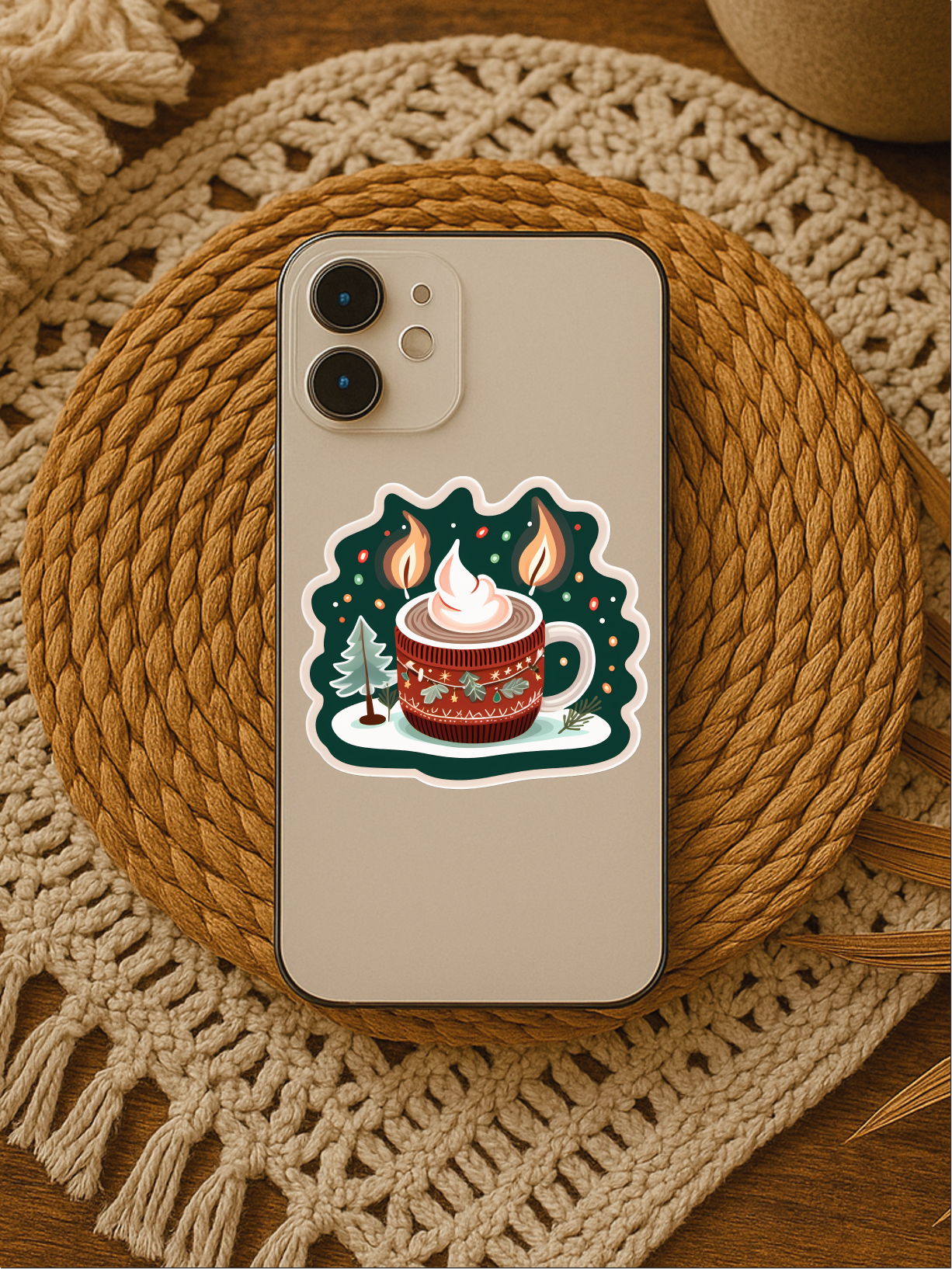 Festive Cozy Holidays Sticker 2