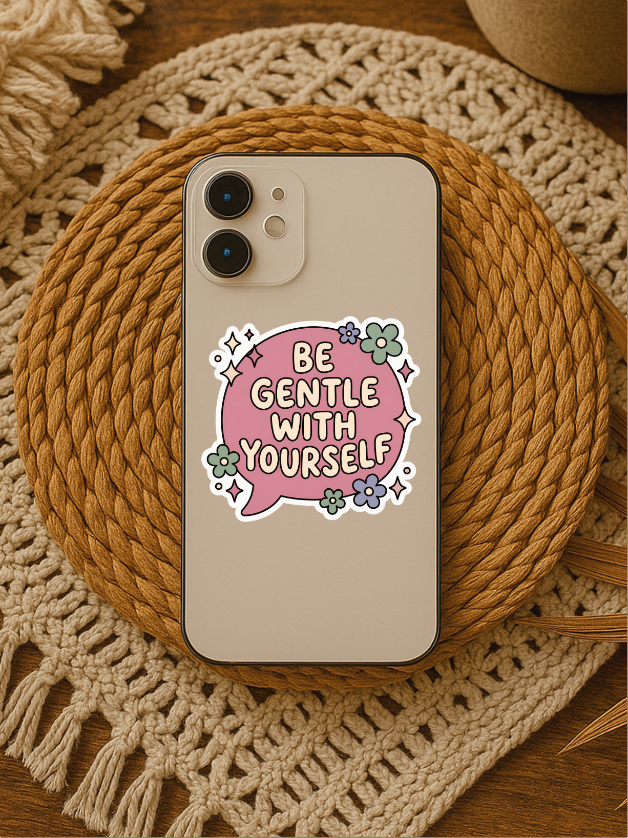 Gentle Reminders Wellness Sticker