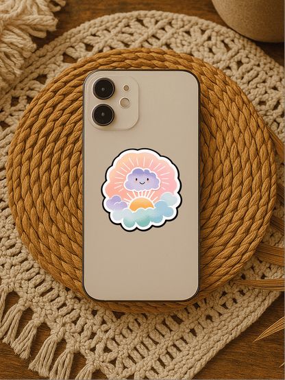 Inner Glow Affirmations - Wellness & Positivity Vinyl Sticker