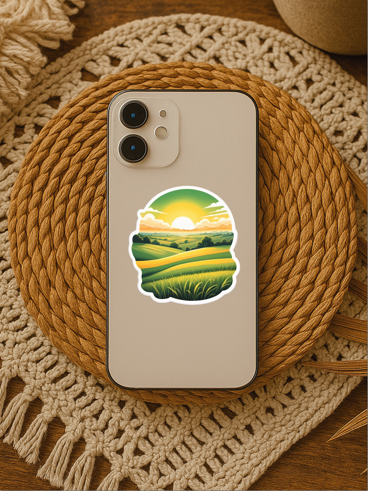 Sunshine Nature Vibes Sticker