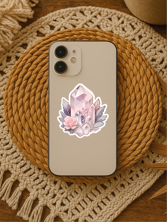 Soothing Quartz Mind Therapy Sticker