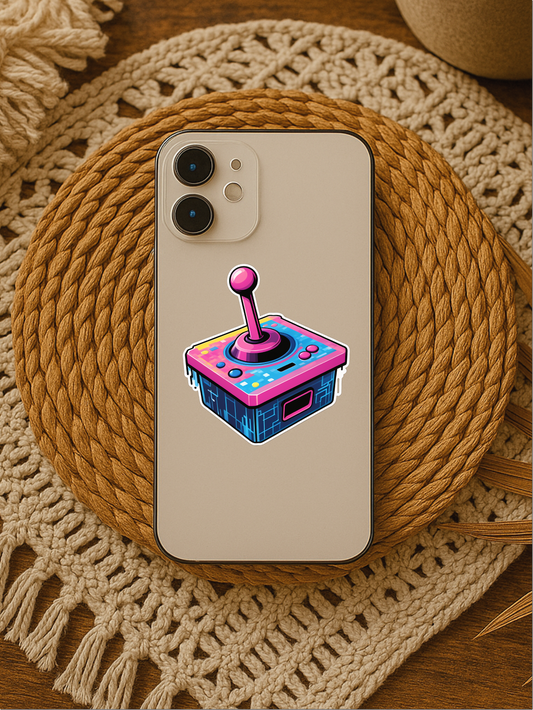 Retro PX Controller: Arcade Energy Sticker