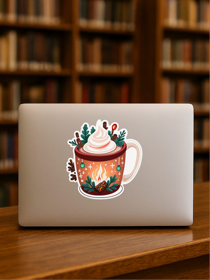 Festive Cozy Holidays Sticker