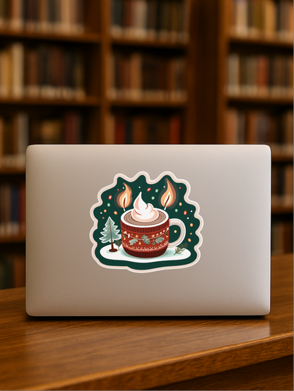 Festive Cozy Holidays Sticker 2
