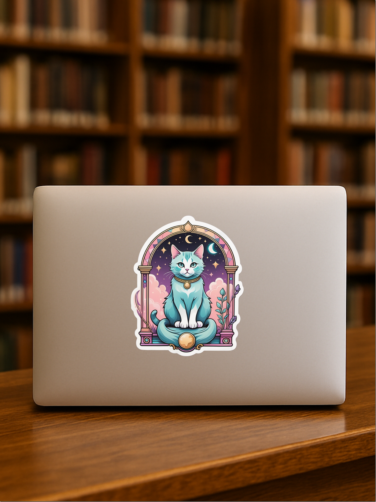 Nova Dreams Tarot Cat - Artistique Vinyl Sticker #2