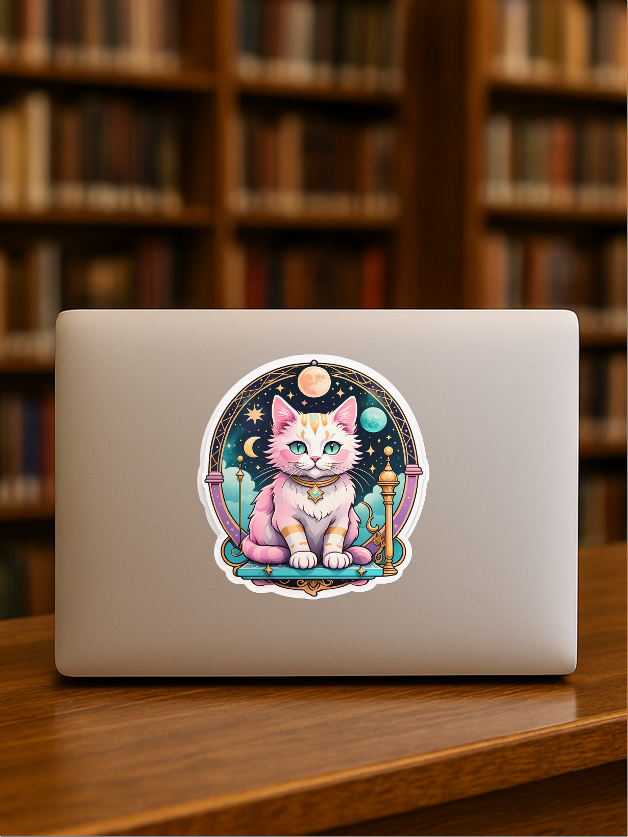 Nova Dreams Tarot Cat - Artistique Vinyl Sticker