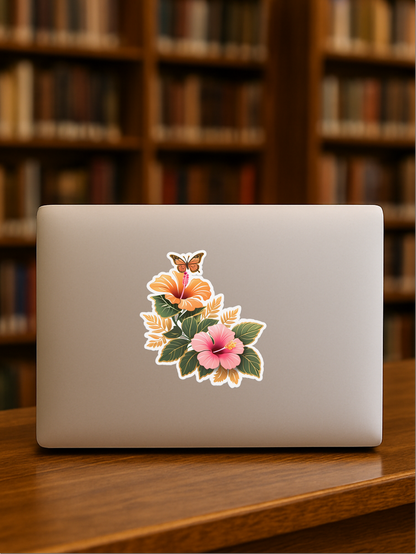 Bloom Vibes Botanical Terrace Sticker