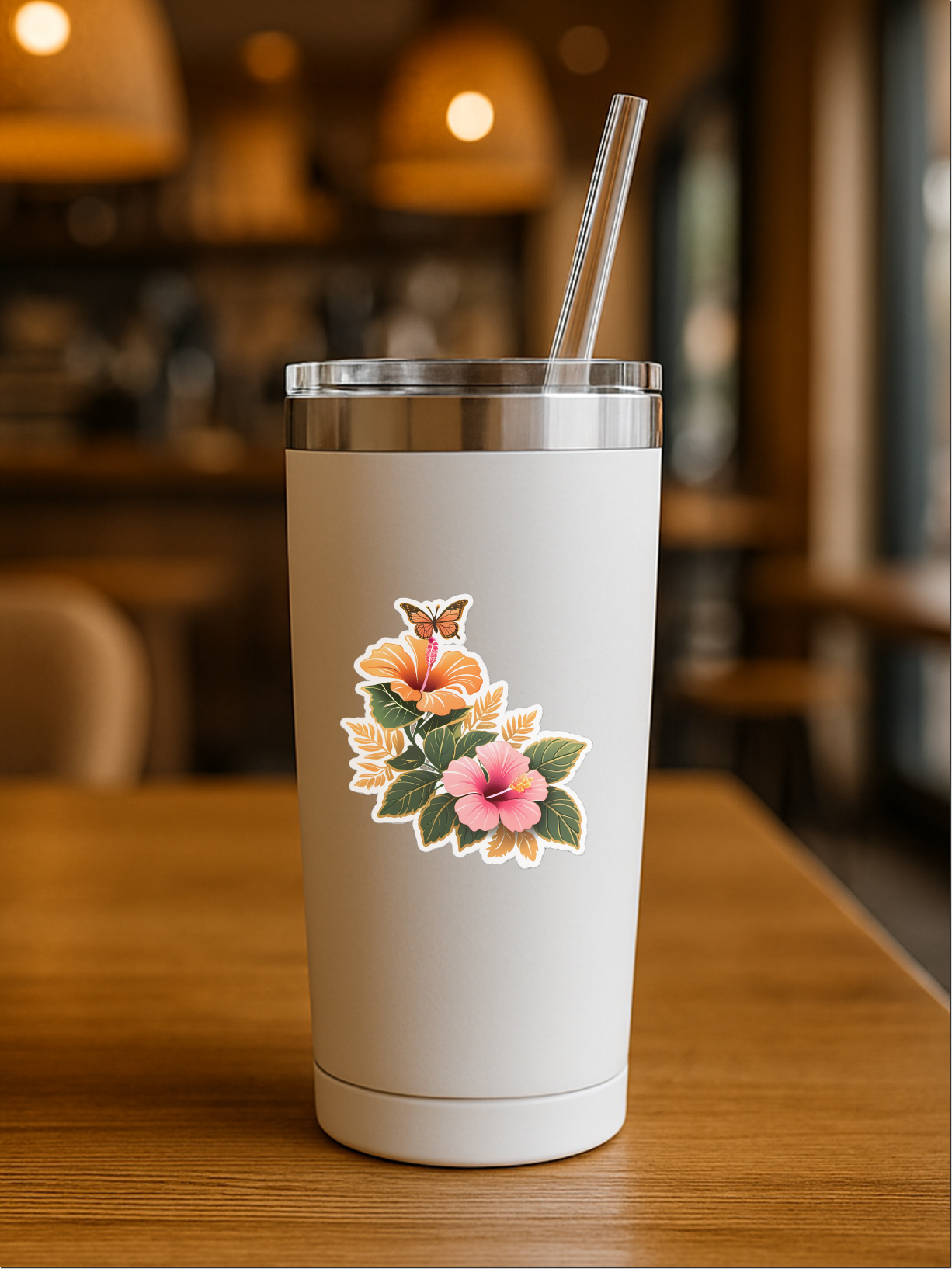 Bloom Vibes Botanical Terrace Sticker