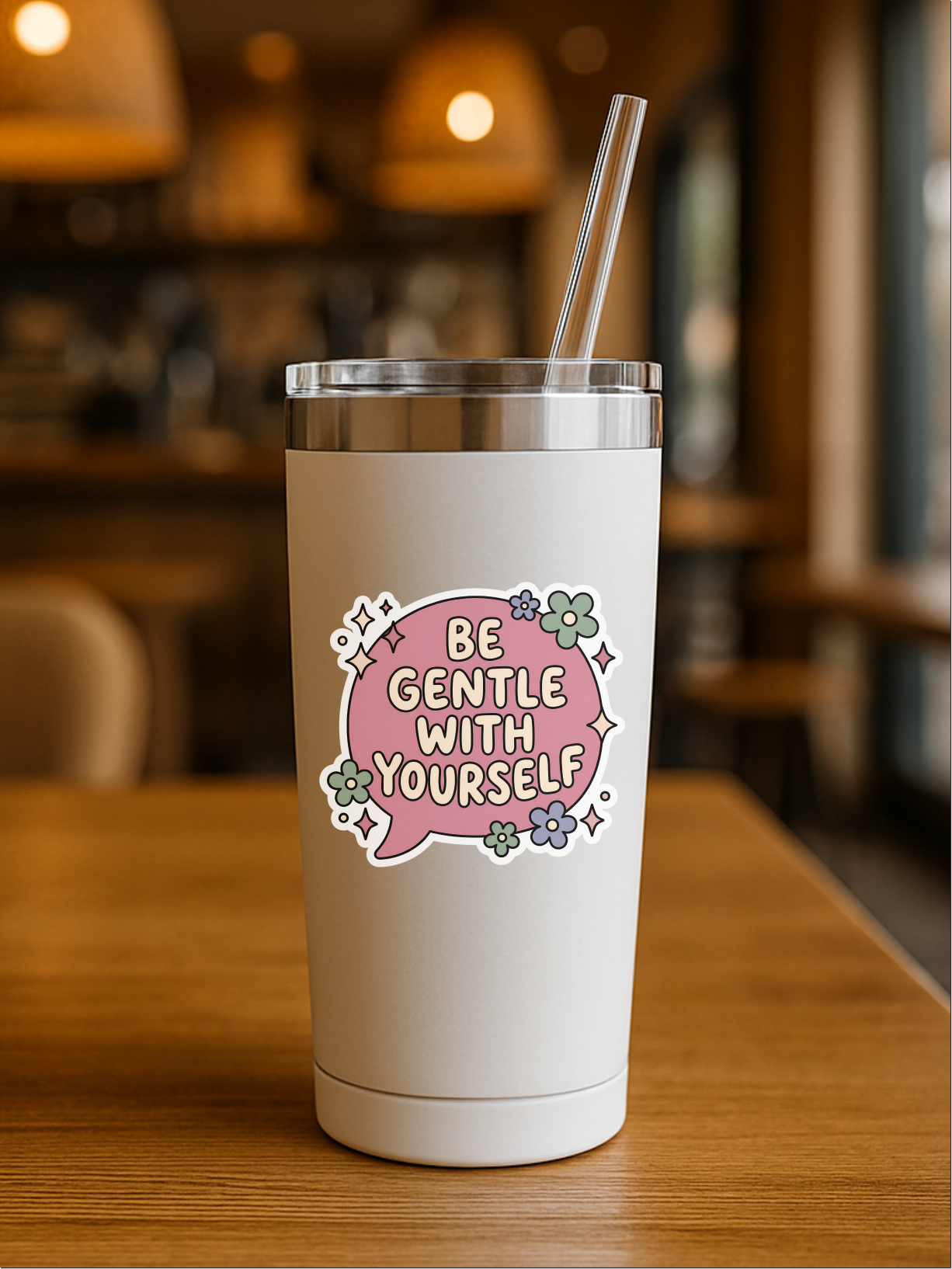 Gentle Reminders Wellness Sticker