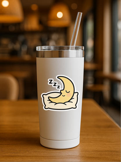 It Is Okay to Rest – Kawaii Wellness Vinyl Sticker