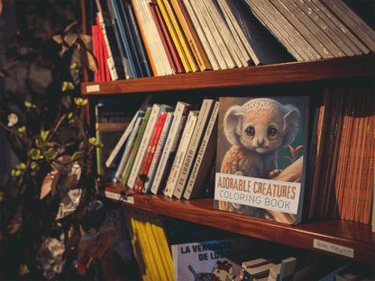 Adorable Animals Coloring Book - Harris Creative Designs