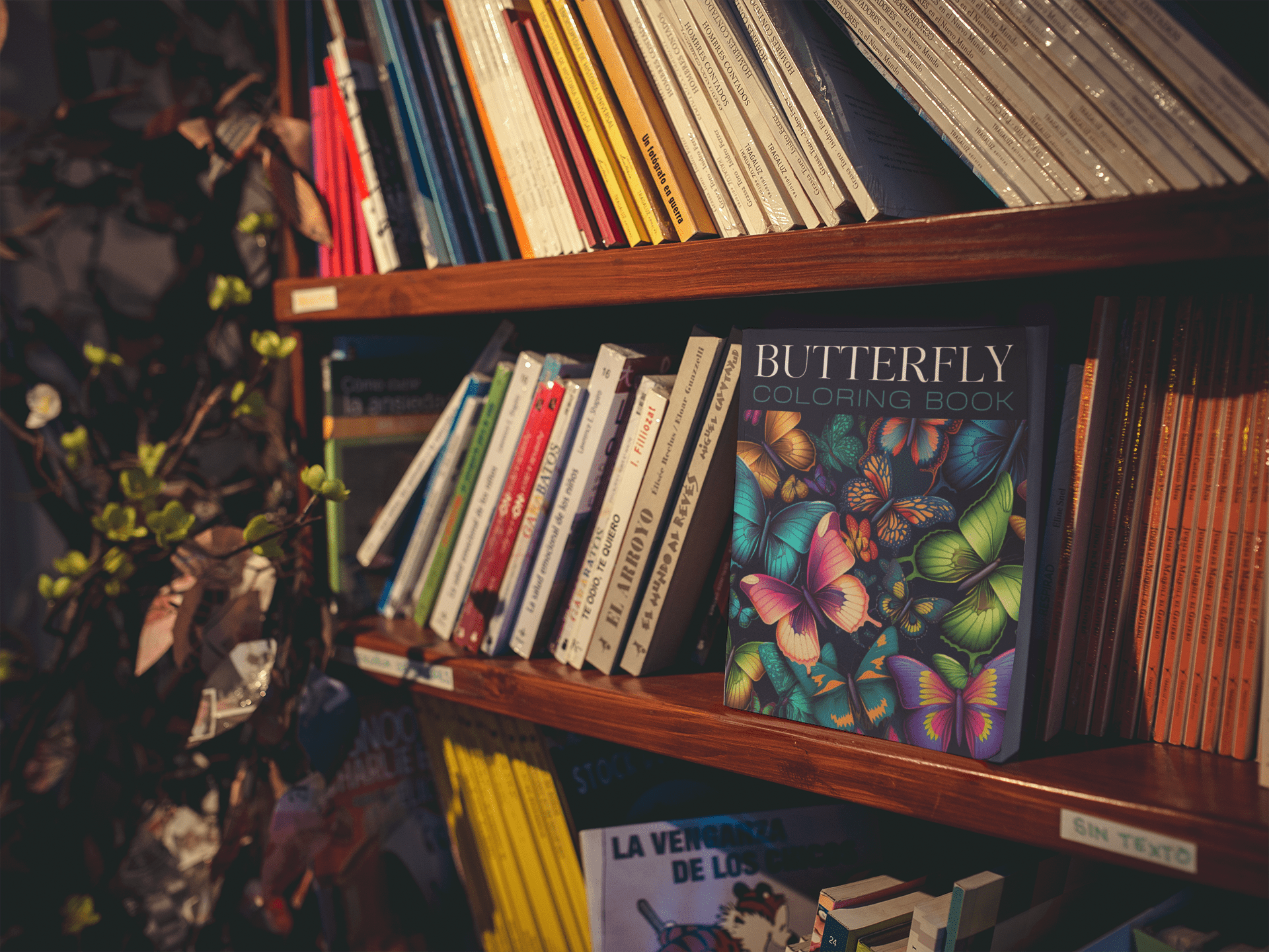 Butterfly Coloring Book - Harris Creative Designs