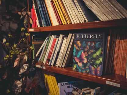 Butterfly Coloring Book - Harris Creative Designs