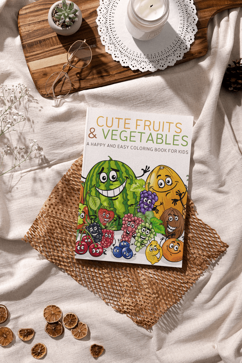 Cute Fruits & Vegetables - Harris Creative Designs