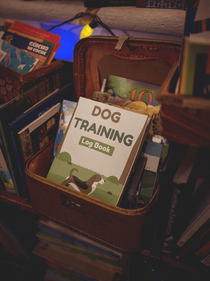 Dog Training Log Book - Harris Creative Designs