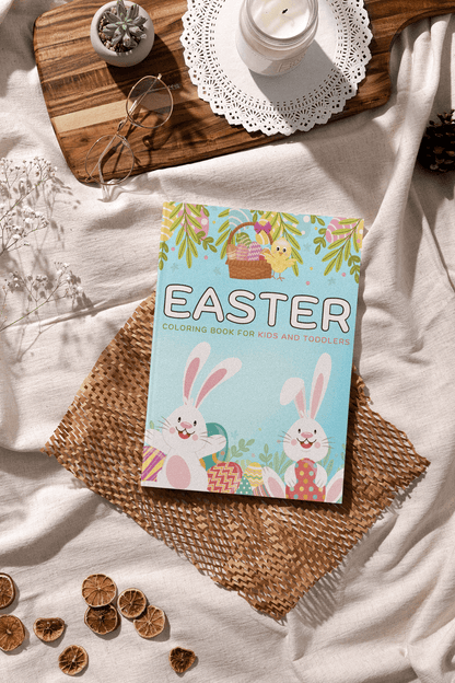 Easter Coloring Book for Kids and Toddlers - Harris Creative Designs