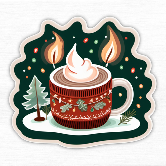 Festive Cozy Holidays Sticker 2
