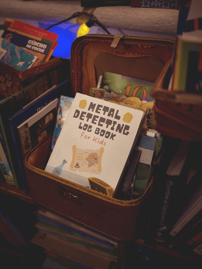 Metal Detecting Log Book For Kids - Harris Creative Designs