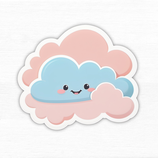 Soothing Anxiety Calm Cloud Sticker