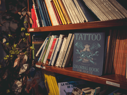 Tattoo Coloring Book for Adults - Harris Creative Designs
