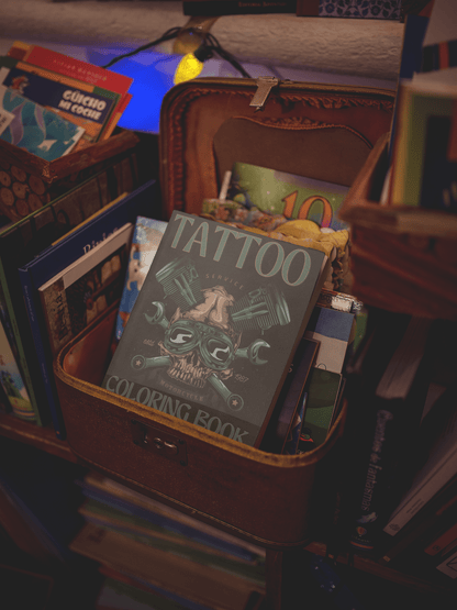 Tattoo Coloring Book for Adults - Harris Creative Designs