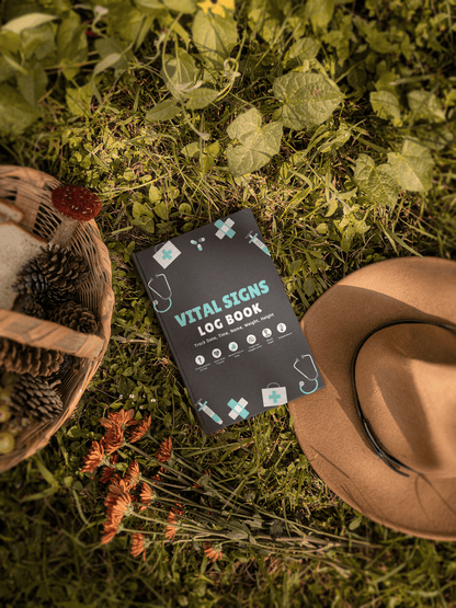 Vital Signs Log Book - Harris Creative Designs